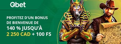 Le bonus de bienvenue Qbet Casino